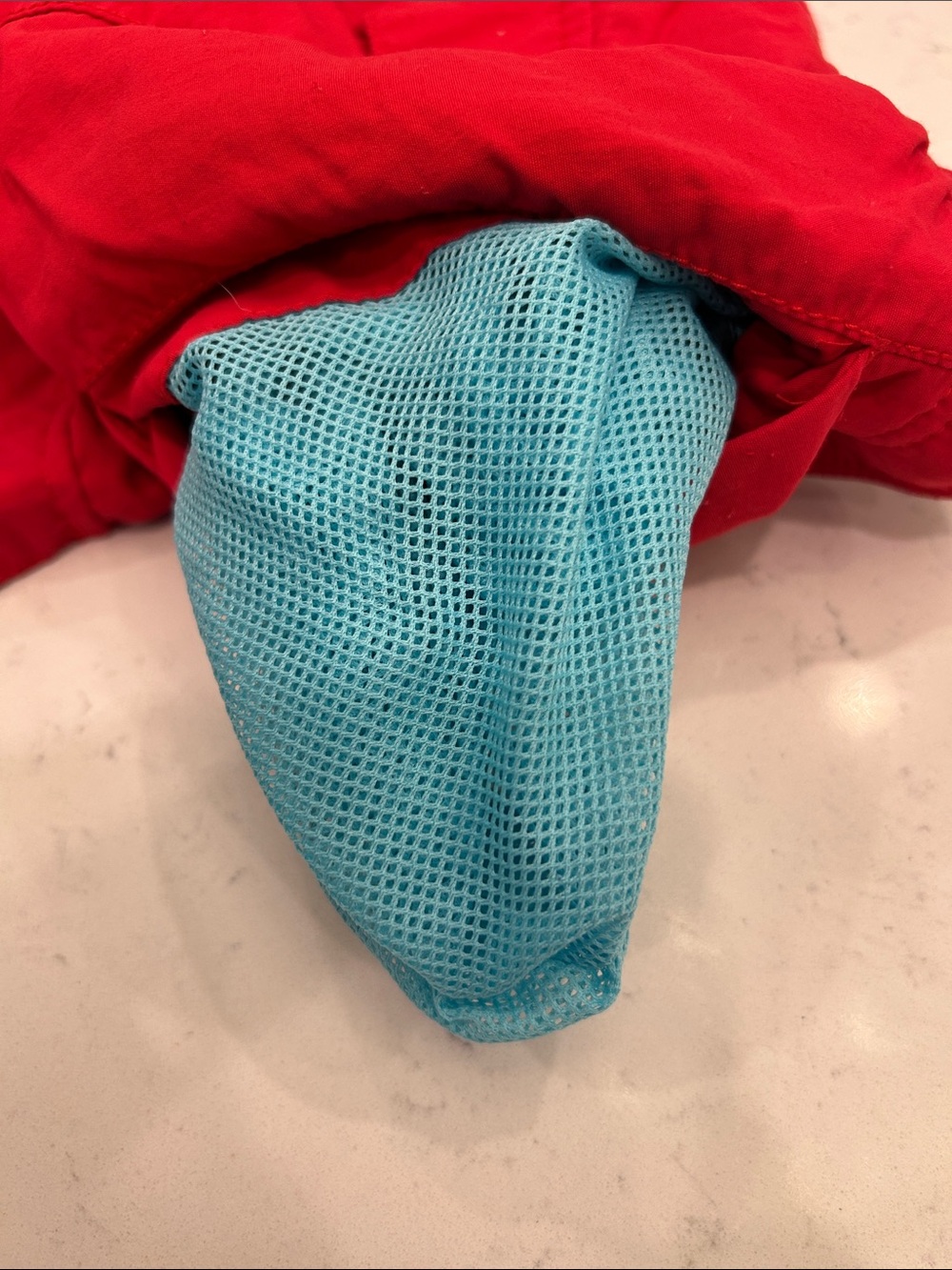 Tommy Bahama Red Men's Swim Trunks with White Drawstring - Picture 7 of 15